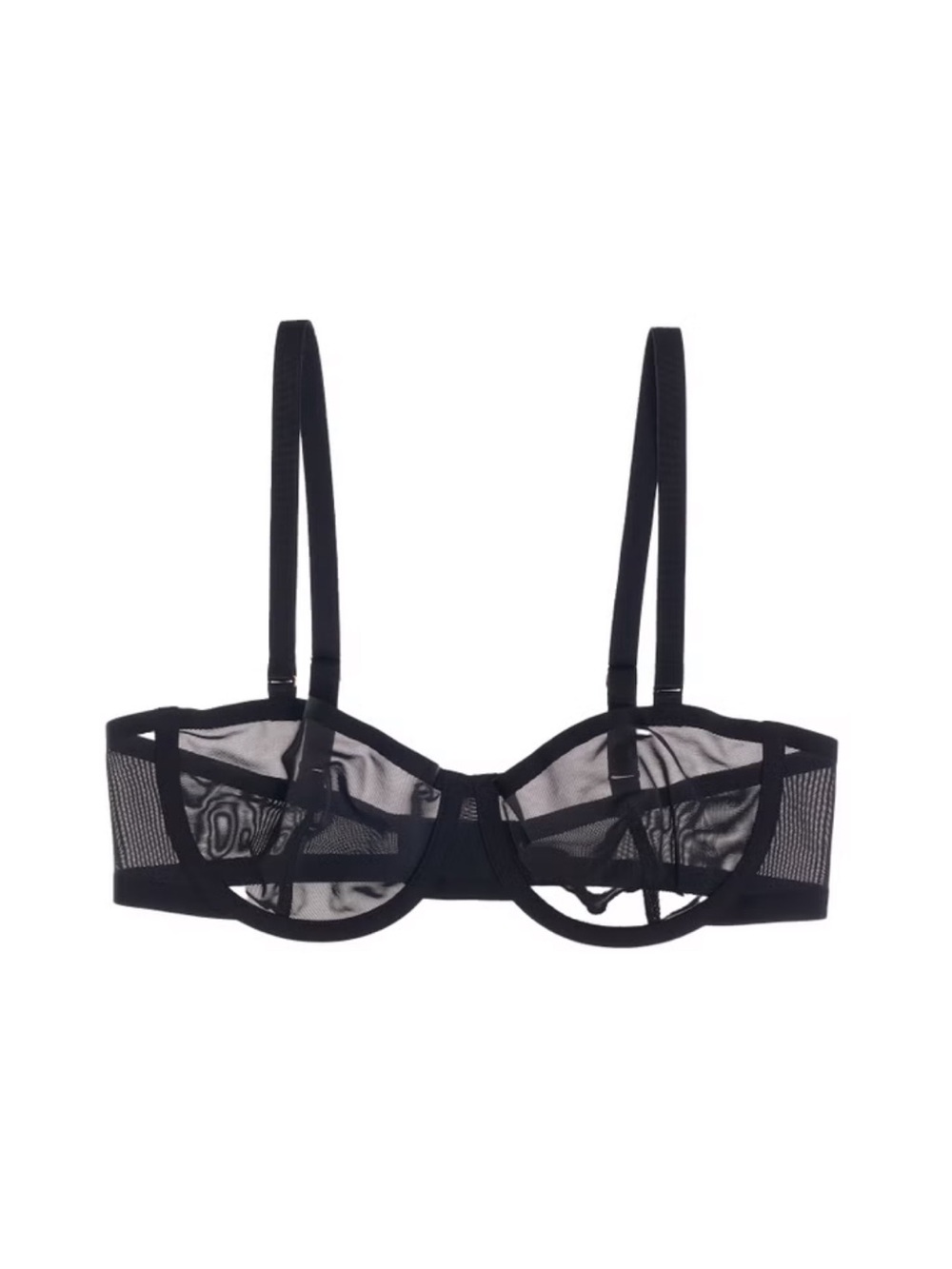 Cuup the Balconette Bra in Mesh